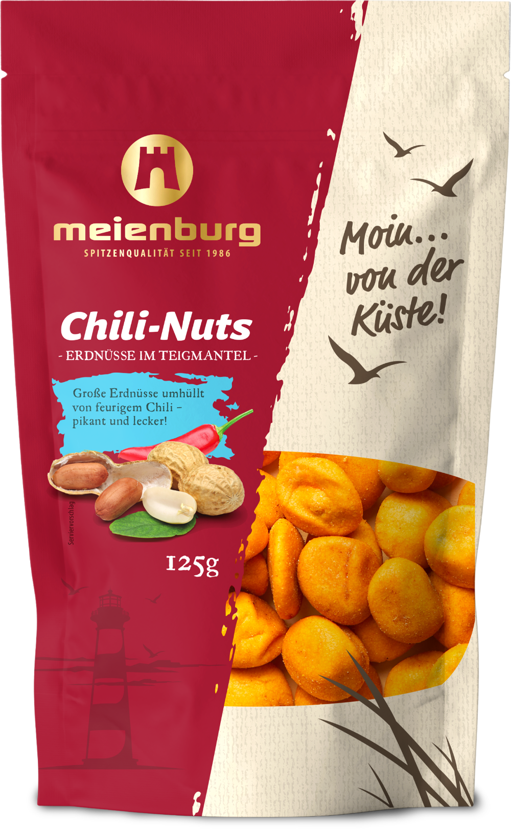 Chili Nuts Nüsse 125g Produktabbildung